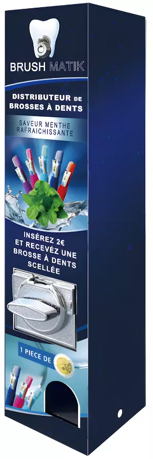 Distributeur de brosse à dents BRUSHMATIK